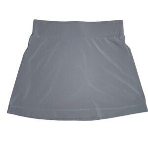 Peace‎ & Pearls Skort Womens Size XL Solid All Brown Pull On Pockets Neutral